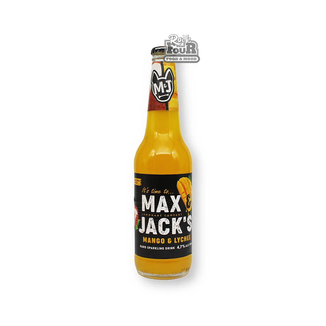 Ըմպելիք գարեջրի հիմքով «Max&Jack's» մանգո-լիչի 400մլ